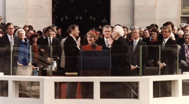 Reagan Inaugurated