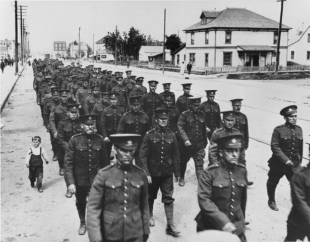 Canada mobilizes for war!
