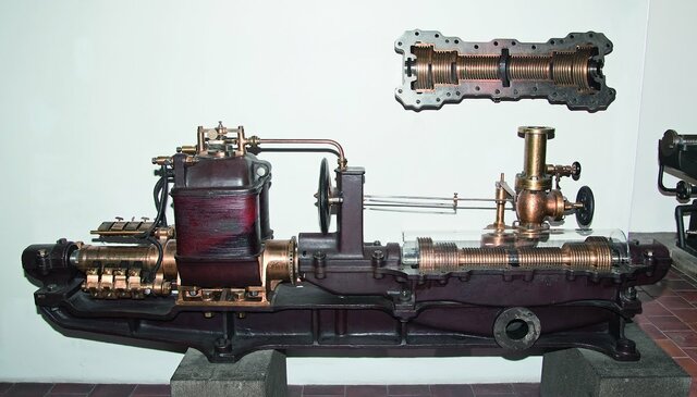 Charles Algernon Parsons diseñó la turbina de reacción