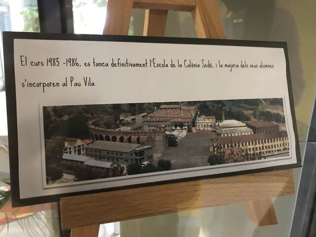 Es tanca definitivament l'escola de la Colònia Sedó
