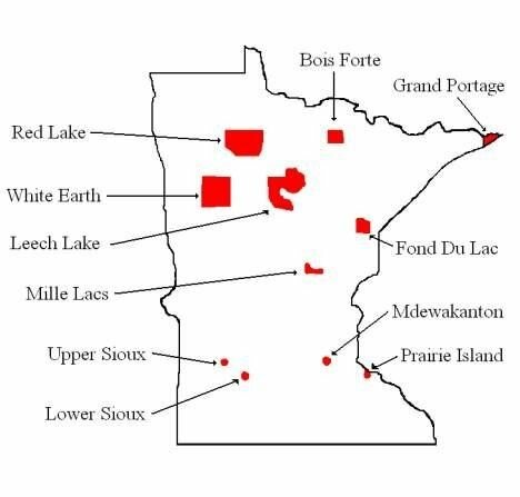 Ojibwe cede land for Ho-Chunk and Menominee reservations