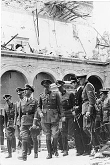 Declaración de no Beligerancia en la Segunda Guerra Mundial (a  favor del Eje).
