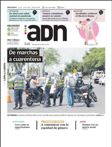 ADN CALI 28 ABRIL Primer dia