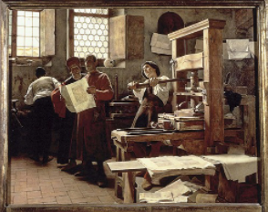 Invento de la imprenta - Johannes Gutenberg
