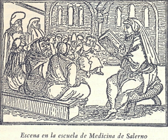 La escuela de Salerno