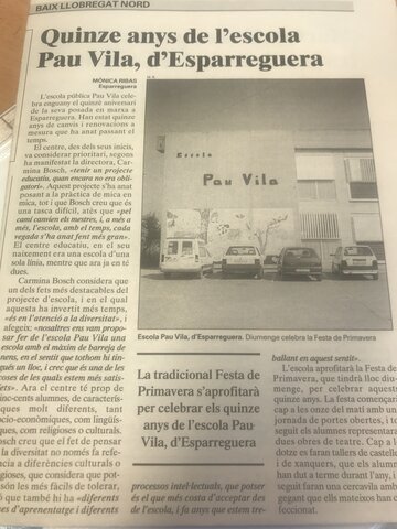 El Pau Vila es fa gran!