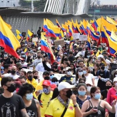 Timeline: PORTADA DE LAS MANIFESTACIONES PARO2021-Angely Paola Cruz