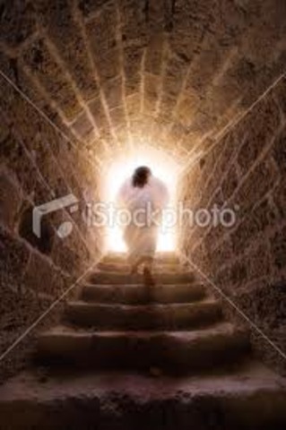 Jesus’ resurrection, when the Father puts his seal of approval on Jesus’ work