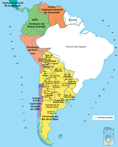 Organizacion Politica de España en America