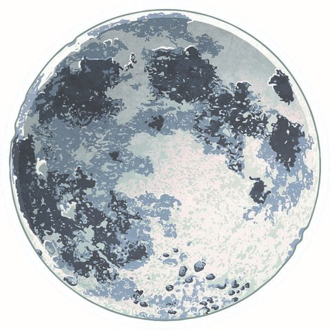 Neil Armstrong and Buzz Aldrin land on the moon.