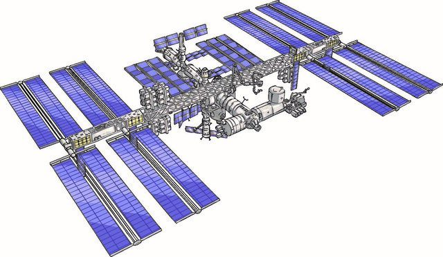 The International Space Station is launched into orbit in 1998.