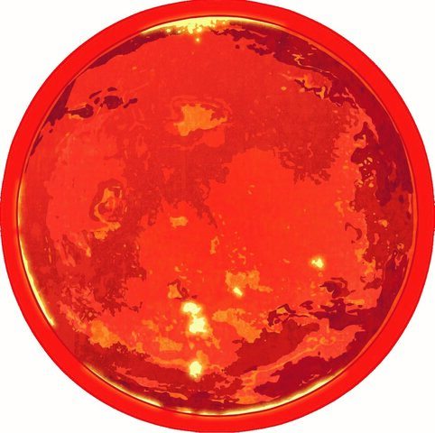 A Russian probe is sent to Mars.