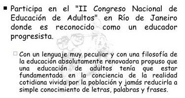 II Congreso Nacional de Educación de Adultos