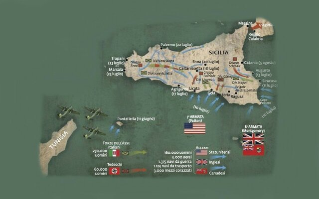 Lo sbarco degli alleati in Sicilia