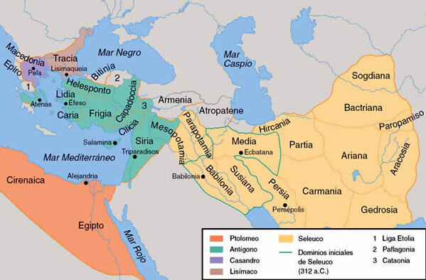 Regnes hel·lenístics