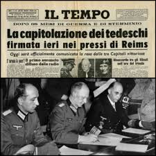 Firma dei documenti della resa della Germania