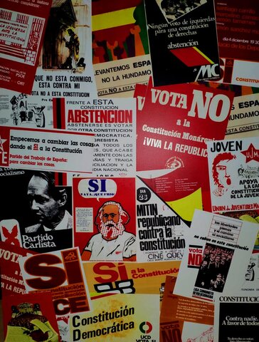 Aprobación por referéndum de la Constitución.