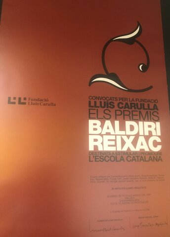 Premi Baldiri Reixac al treball. 25 anys d'il·lusió i realitats.
