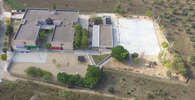 Inici de les obres de remodelació de l'escola Pau Vila