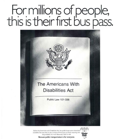 Americans with Disabilities Act (PL 101–336)