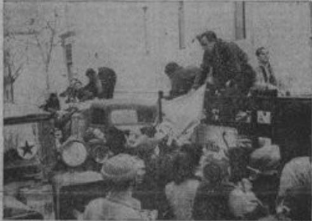 Les Espagnols républicains nous prennent de la nourriture et apportent des maladies.