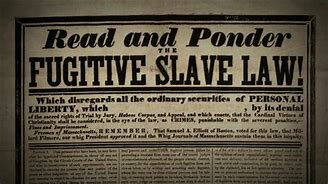fugitive slave act