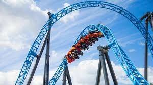 I ride the roller coaster