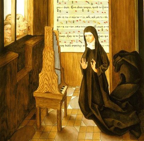 Hildegard writes Ordo Vitorum