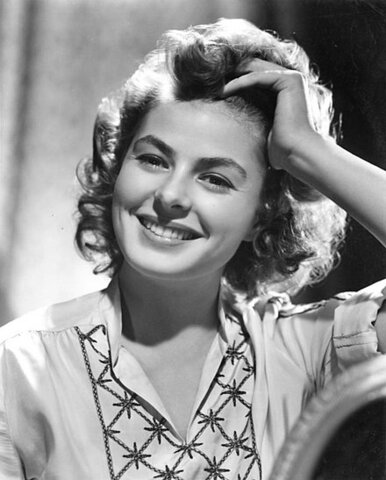 Ingrid Bergman (1915-1982).