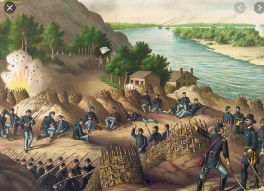 Confederates surrender at Vicksburg