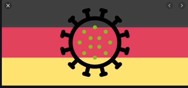 Date and location of the first known case in Germany