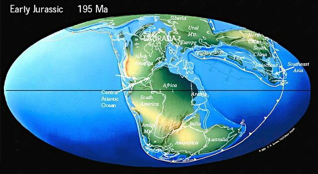 195M: Jurásico Temprano