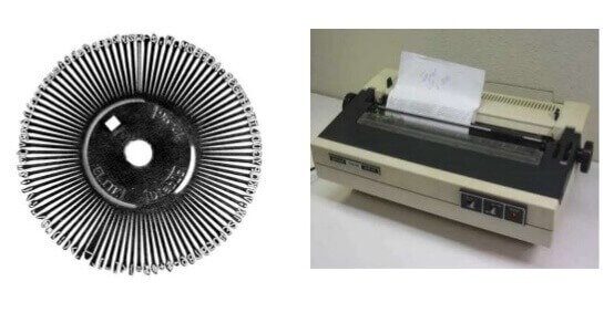 Impresora de margarita