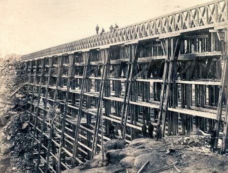 Transcontinental railroad completed