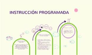 Instrucción programada