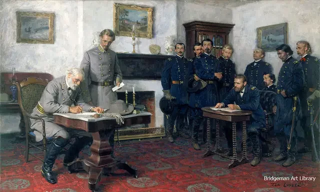 Surrender at Appomattox Courthouse