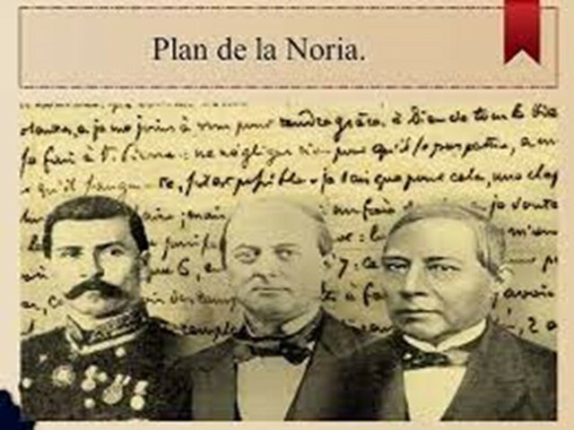 La Revolución de la Noria encabezada por Porfirio Díaz