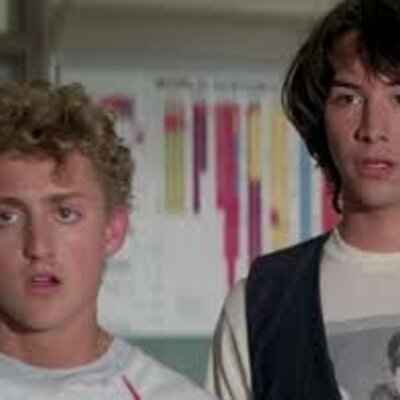 Timeline: Bill and Ted's Most Excellent Adventure and We Didn't Start the Fire