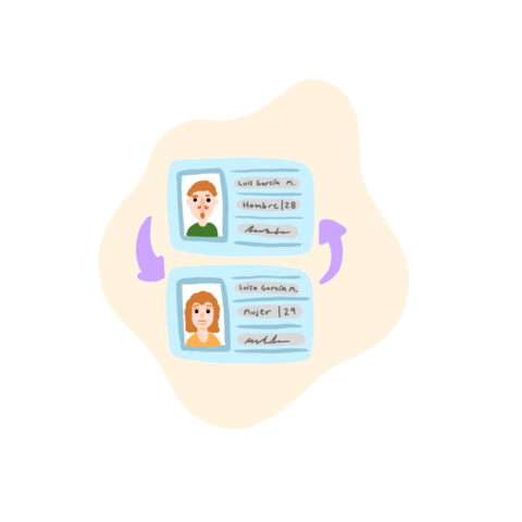 cambio de nombre y género