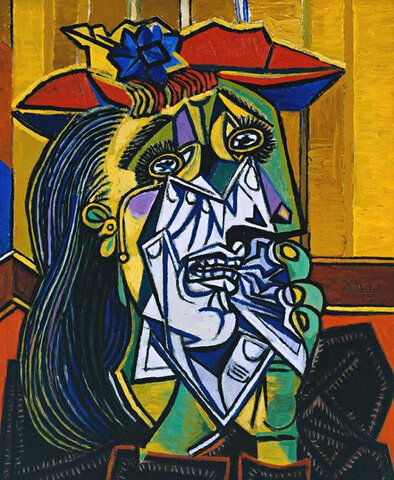 Donna che piange, Pablo Picasso