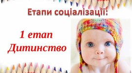Timeline: Етапи соціалізації людини
