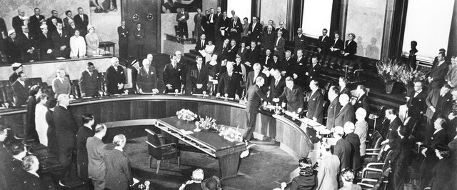 Entrada de BULGARIA en la ONU