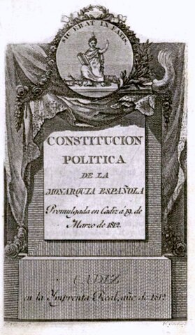 La constitución Española de 1812