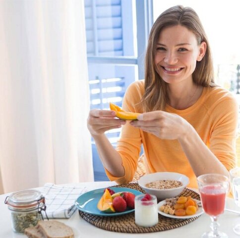 Prendre le petit déjeuner