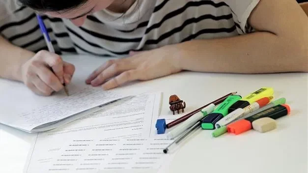 Je fais mes devoirs