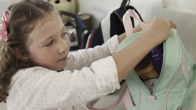 Je prépare le sac à dos