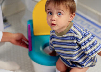 Je vais aux toilettes