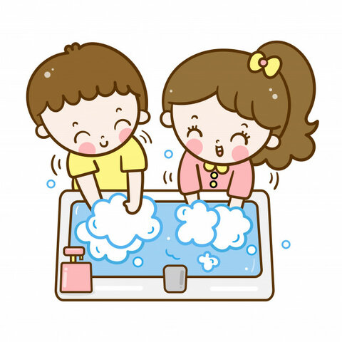 Je me lève les mains