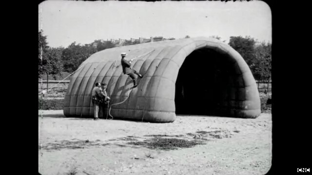 se crea el Hangar hinchable