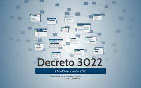 Decreto 3022